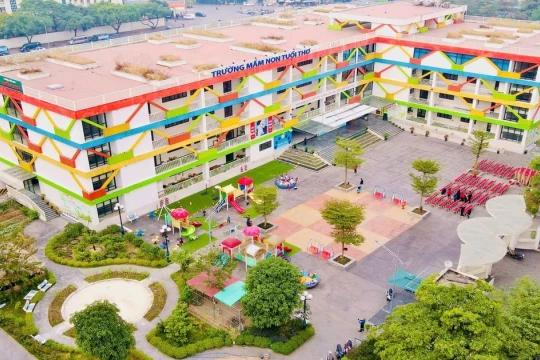 Trường Mầm non Tuổi Thơ phường Yên Hòa - Nơi ươm mầm hạnh phúc