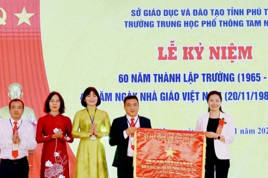 Tự hào 60 năm xây dựng và trưởng thành Trường THPT Tam Nông, Phú Thọ
