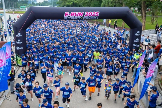 Tham gia chạy bộ, thầy trò gây quỹ hơn 1 tỷ đồng xây trường vùng khó