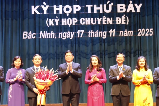 Ông Phạm Hoàng Sơn được bầu làm Chủ tịch UBND tỉnh Bắc Ninh