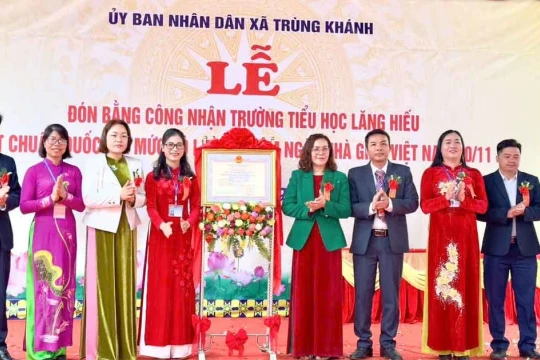Niềm vui cho thầy và trò trường miền núi Cao Bằng