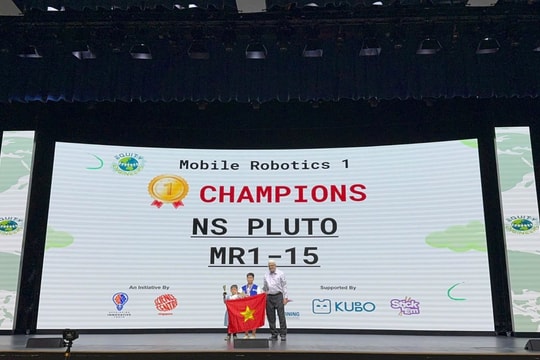 Học sinh Việt Nam xuất sắc vô địch tại Global Robotics Game 2025