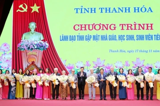 Thanh Hóa tôn vinh 245 nhà giáo, học sinh, sinh viên tiêu biểu