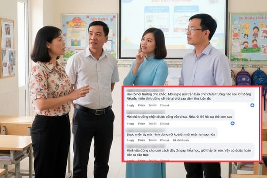 Hàng loạt phụ huynh TP.HCM xôn xao về khoản tiền gần 700.000 đồng được "trả lại": Thực hư ra sao?