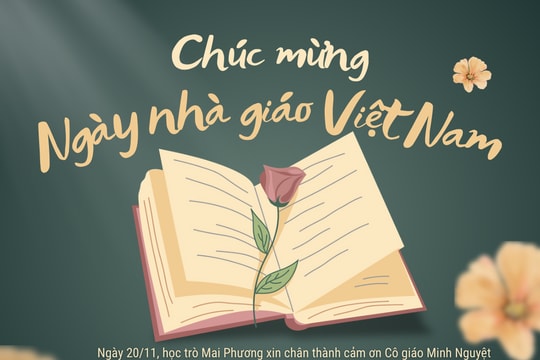 Cách làm thiệp 20/11 "độc nhất vô nhị" cực dễ gửi tặng thầy cô