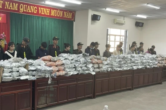 Bộ Công an bắt 26 đối tượng, thu giữ hơn 1 tấn cần sa