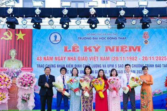 'Dấu ấn' chuyển mình và định vị Trường Đại học Đồng Tháp