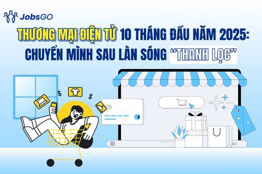 Thương mại điện tử 10 tháng đầu năm 2025: Chuyển mình sau làn sóng “thanh lọc”