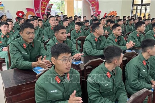 Định hướng nghề nghiệp cho quân nhân hoàn thành nghĩa vụ