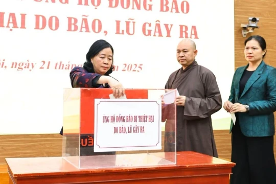 Quyên góp hơn 112 tỷ đồng ủng hộ đồng bào miền Trung, Tây Nguyên khắc phục hậu quả mưa lũ