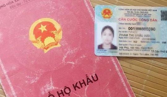 Cảnh báo nóng liên quan đến sổ hộ khẩu, thẻ căn cước của tất cả người dân