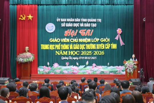 Hội thi GVCN lớp giỏi Quảng Trị: Tôn vinh những 'người giữ lửa' của lớp học