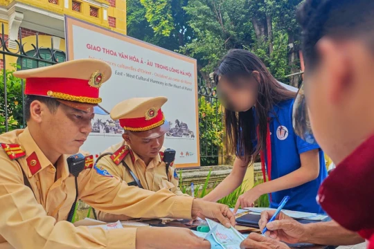 Danh sách hơn 3.000 học sinh vi phạm giao thông gửi đến Sở GD&ĐT Hà Nội