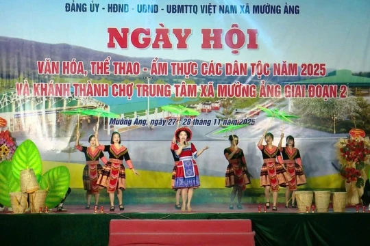 Rộn ràng Ngày hội Văn hóa, Thể thao - Ẩm thực các dân tộc xã Mường Ảng năm 2025