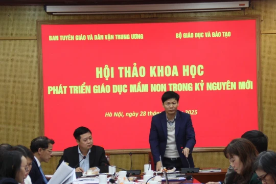 Phát triển giáo dục mầm non trong kỷ nguyên mới