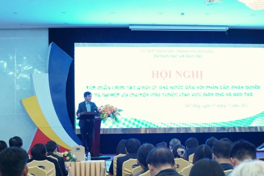 Đà Nẵng tập huấn công tác quản lý giáo dục cho cán bộ 93 xã, phường