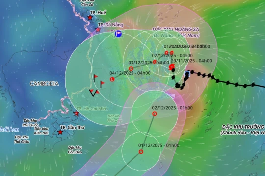 Biển Đông nhiều bão kỷ lục
