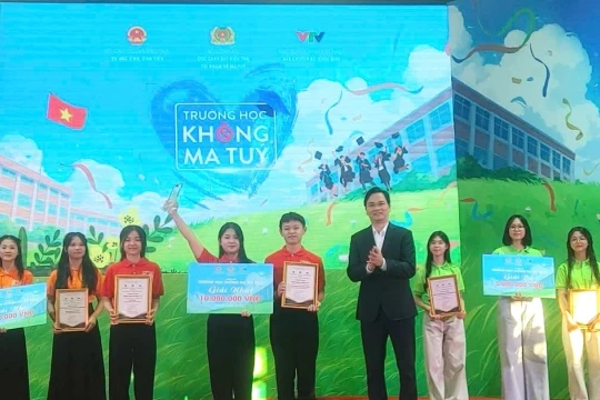 Lan tỏa thông điệp phòng chống ma túy trong trường học