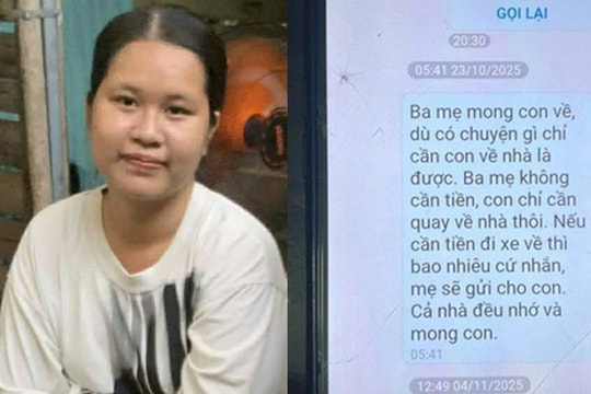 Cô gái mất tích gần 2 tháng sau khi được 1 người đến nhà đón đi: Hé lộ hành tung bí ẩn