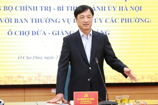 Bí thư Hà Nội: Chấm dứt tư duy quản lý theo kiểu "chiến dịch, phong trào"