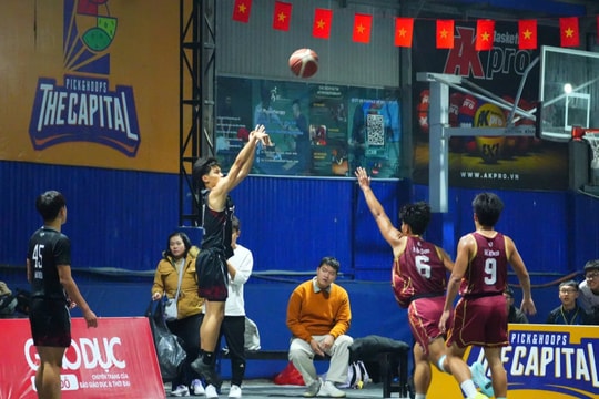 Vòng bán kết đầy kịch tính của MyTV Highschool Basketball 2025 khu vực Hà Nội