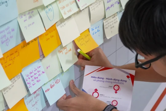 Giúp sinh viên hiểu đúng, hành động đúng về HIV/AIDS