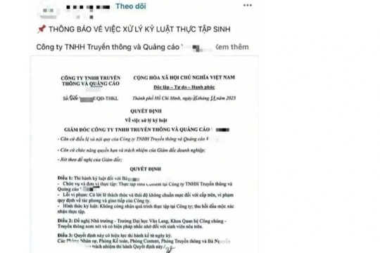 Thông tin bất ngờ vụ nữ sinh viên bị kỷ luật gây sốc