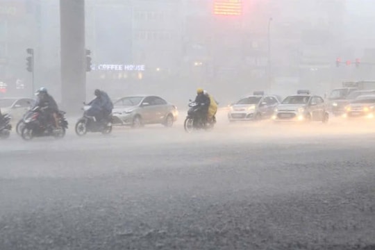 Tin không khí lạnh mới nhất: Nhiều nơi mưa to đến rất to
