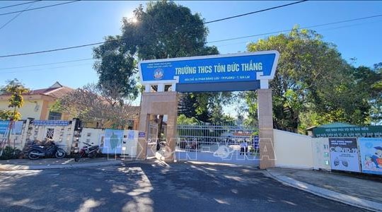 Xác minh vụ học sinh đánh nhau trong giờ học tại Trường THCS Tôn Đức Thắng