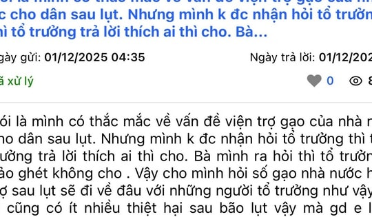 Bị tố không được nhận gạo cứu trợ vì "ghét không cho", tổ trưởng dân phố giải thích gì?