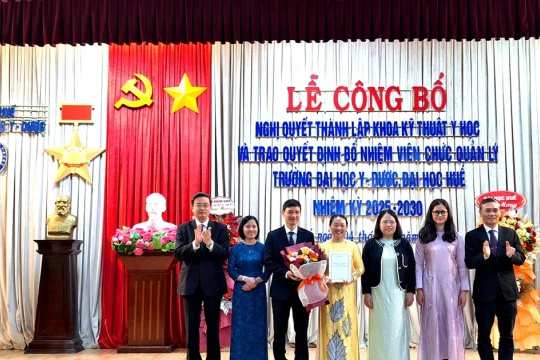 Thành lập Khoa Kỹ thuật Y học thuộc Trường Đại học Y Dược Huế
