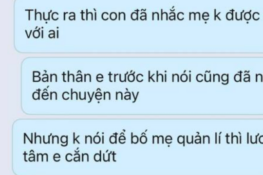 Con gái lớp 6 bỗng nhiên hỏi: "Phim sex là gì?", mẹ Hà Nội ngay lập tức nhắn tin vào nhóm phụ huynh