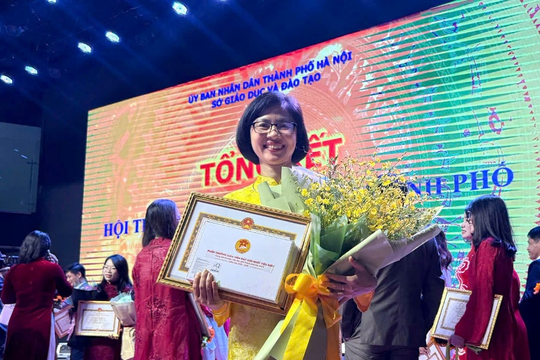 THCS Giảng Võ tiếp tục khẳng định chất lượng đào tạo với Giải Nhất tiêu biểu tại Hội thi Giáo viên dạy giỏi Hà Nội