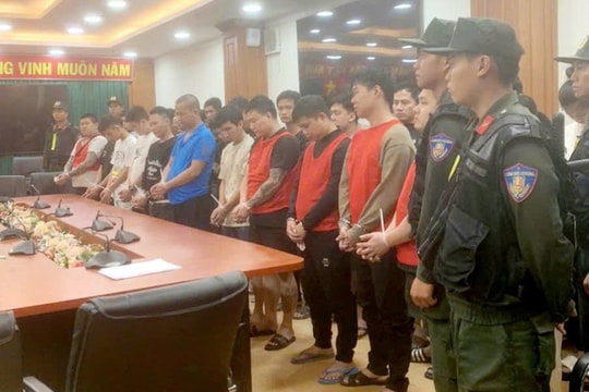 Bộ Công an bắt giữ nhóm lừa đảo ở Campuchia giả mạo Vingroup, Doji