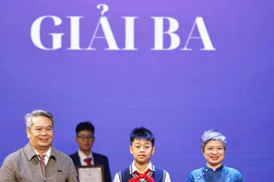 Học sinh Trường THCS Giảng Võ đạt giải Ba cuộc thi viết 'Những kỷ niệm sâu sắc về thầy cô và mái trường'