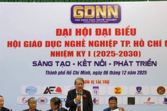 Hội Giáo dục Nghề nghiệp TPHCM: Đột phá đào tạo nhân lực chất lượng cao