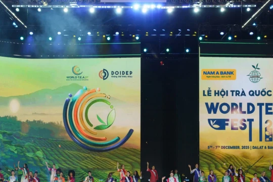 Khai mạc Lễ hội Trà quốc tế 2025 tại Lâm Đồng