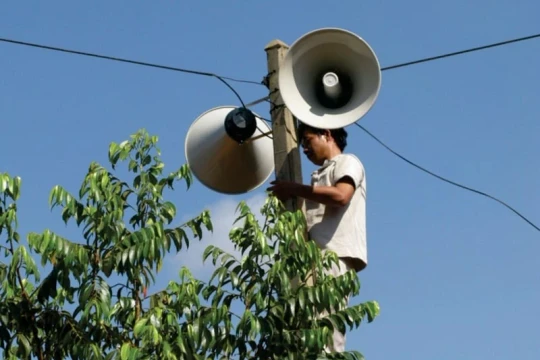 Loa truyền thanh phát lúc... 3h sáng, xã ở Nghệ An lên mạng xã hội xin lỗi dân