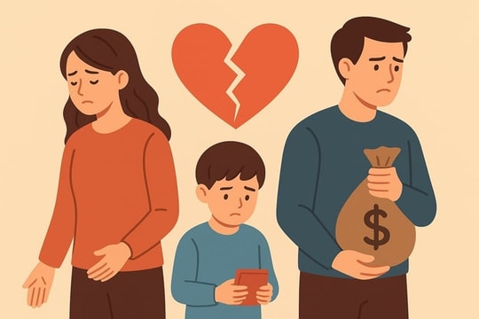 Từ 15/12, không cấp dưỡng cho con sau ly hôn có thể bị phạt đến 10 triệu đồng