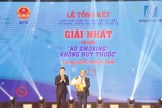 Âm nhạc cất tiếng hát vì một Việt Nam không khói thuốc