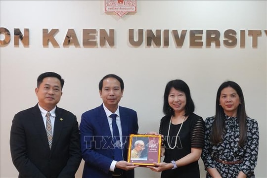 Thúc đẩy hợp tác giữa Đại học Khon Kaen (Thái Lan) với các cơ sở giáo dục Việt Nam