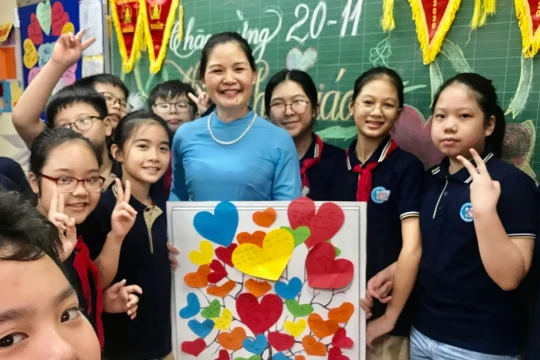 Sáng kiến giúp học sinh biết giao tiếp và hợp tác