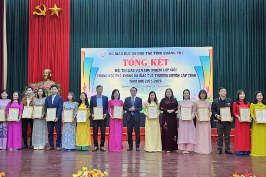 Quảng Trị vinh danh 94 GVCN giỏi: Nhiều giải pháp sáng tạo mới được ghi nhận