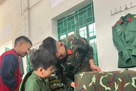 Giáo dục truyền thống quân đội qua hoạt động trải nghiệm