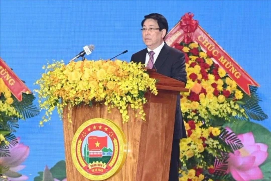 Chủ tịch nước Lương Cường dự Lễ kỷ niệm 80 năm Ngày truyền thống LLVT Quân khu 7