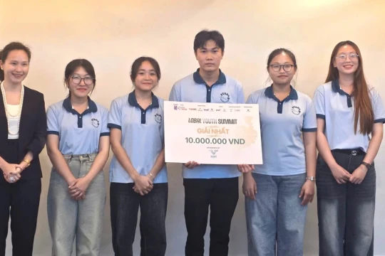 Sinh viên Trường ĐH Trà Vinh giành giải Nhất Global Youth Summit 2025