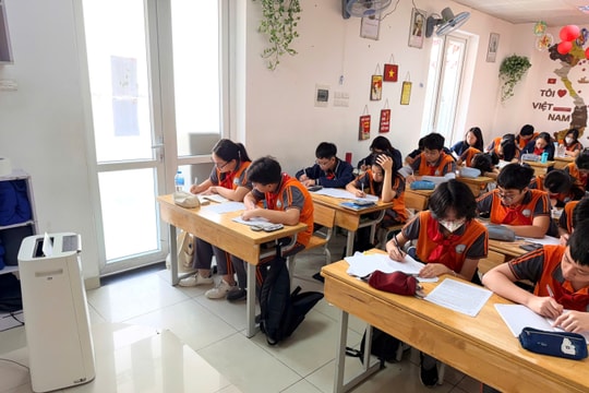 Trường học mượn máy lọc không khí, giảm hoạt động ngoài trời vì ô nhiễm