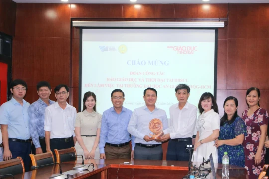 Báo GD&TĐ cùng Trường ĐH An Giang tăng cường công tác truyền thông