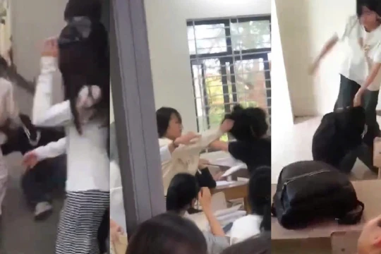 Công an vào cuộc vụ nữ sinh lớp 10 bị đánh hội đồng