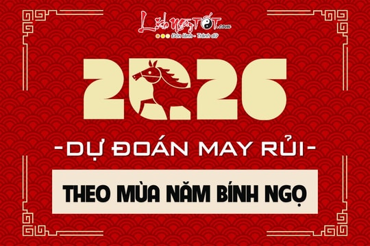 Dự đoán may rủi theo MÙA năm 2026 cho 12 con giáp: Chìa khóa để 4 mùa đều VƯỢNG KHÍ